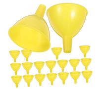 WESIEVYA 20pièces Entonnoirs Plastiques Réutilisables à Large Ouverture pour Expériences Scientifiques Garçon Fille Jouet Éducatif Laboratoire