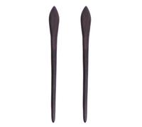 WESIEVYA 2pcs Épingles à Cheveux en Bois de Santal Vintage pour Chignon, Design Délicat et Style Traditionnel Chinois, Accessoires Coiffure Élégants
