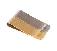WESIEVYA 2pièces Clips Métal Laiton pour Billets Et Cartes De Crédit Accessoires Pratiques pour Hommes Et Femmes Outils Extérieurs Non Endommagent Vos Finances