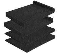 WESIEVYA 2pièces Panneaux Mousse Acoustique Vibration Panneaux Isolation Phonique pour Studios Ktv Enceintes Véhicules Choc Dampé du Bruit Protection Choc