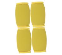 WESIEVYA 4 Pièces Protège-jugulaire pour Casque de Sport, Coussinet Jaune en
