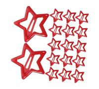WESIEVYA 40 Pièces Pins à Cheveux Étoiles Pression Accessoires Cheveux Décoratifs Femmes Adolescentes Barrettes Forme Étoile Épingle