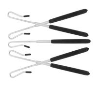 WESIEVYA 5 Pièces Manches de pour Marionnettes Réglables Métalliques Extensibles Compatibles Petites et Grandes Marionnettes Grip Confortable et pour Spectacles