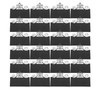 WESIEVYA 50 Pièces Place Cards For Table Setting Halloween Cutout Name Tents Paper Wedding Guest Seating Cards