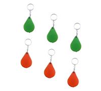 WESIEVYA 6pièces Lot de Loupes Porte-clés Pliables Compactes Grossissement Pendentifs De Décoration Portable pour Extérieur Et Usage Quotidien Accessoires Pratiques pour Garçon Fille Couleu