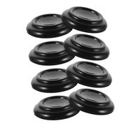 WESIEVYA 8 Pièces Coupelles pour roulettes de Piano Droit Abs Antidérapantes et Silencieuses Protège Sol pour Piano à Usage Domestique Scolaire et Salle de Musique