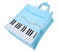 WESIEVYA À Main Multifonctionnel pour Partitions De Musique De Rangement Portable Étanche pour Accessoires Instruments De Musique
