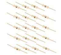 WESIEVYA Accessoires De Lustre 200 Pièces Connecteurs De Plafonnier En Forme De Nœud Pièces De Rideau En Perles De Cristal Métal Poli