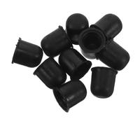 WESIEVYA Accessoires pour Roues de Patins à roulettes Remplacement Facile et Usage Polyvalent en Plastique Noir 10pcs pour Rollers et Patins à roulettes