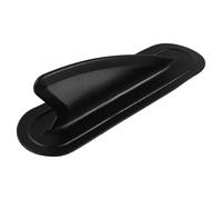 WESIEVYA Aileron de Surf Gonflable Stabilisateur Polyvalent en PVC Noir Offrant Équilibre et Contrôle pour Planche de Surf et Paddle pour Plage et Rivière