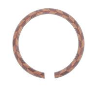 WESIEVYA Autocollant Rond pour Rosace de Guitare Acoustique, Décoration Autocollante Café Vintage, Protection Rosace et Amélioration Sonore, Accessoire Guitare Classique pour Concerts