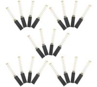 WESIEVYA Balais de Charbon Brosses en Métal Noir 20pcs pour Moteur de Machine à Coudre Lisse sans Bavure, Pièces de Rechange pour Machine à Coudre Domestique