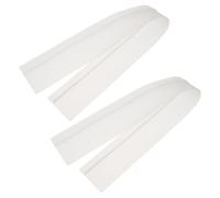 WESIEVYA Bande D’étanchéité en Silicone Haute Température pour Cuisinière à Gaz, Lot de 2 Pièces, Combleur D’espace Entre Plaque de Cuisson et Plan de Travail, Protection