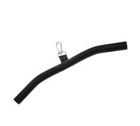 WESIEVYA Barre de Traction Multifonction en Acier Noir pour Machine à Presser, Accessoire de Gym Polyvalent pour Entraînement à Domicile et Extérieur, Solution Dos