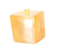 WESIEVYA Boîte De Rangement pour Coton-Tige Et Coton Organisateur Cosmétique avec Couvercle Idéale pour Accessoires De Beauté Bureau Design Élégant Et Pratique