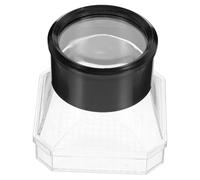 WESIEVYA Boîte D'observation D'insectes Carrée Transparente Loupe Intégrée, Récipient Abs Sûr et Réutilisable, Kit D'exploration Scientifique pour Garçon et Filles, Outil d'apprentissage