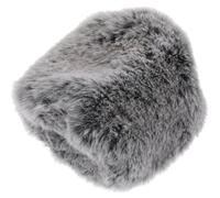 WESIEVYA Bonnette Pare-brise Anti-éclaboussures Acoustique pour Microphone Anti-vent en Fourrure Grise Compatible avec Modèles Mk4 et Mk8 Filtre Bruit pour Enregistrement Professionnel