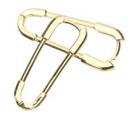 WESIEVYA Boucles Doreilles À Clip Uniques Et Tendance En Or Avec Épingle De Sûreté Pour Occasions Spéciales