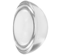 WESIEVYA Boule de Cristal Demi-sphère 6 Cm Transparente en Verre, Mini Globe Décoratif Multifonction, Lentille Sphérique pour Décoration Intérieure et Presse-Papier, Accessoire Lumineux