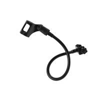 WESIEVYA Bras de Microphone Articulé Noir Pliable en Fer Peint, Support Flexible pour Micro pour Studio et Performance