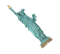 WESIEVYA Broche Souvenir Ville Statue Liberté en Émail 7.2x2.3cm Broche Créative pour Vêtements et Paquet Accessoire Unisexe