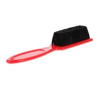 WESIEVYA Brosse à Barbe en ABS et Nylon pour Balayer Poussière et Cheveux Rouge Brosse de Toilettage pour Hommes pour Usage Personnel et Salon
