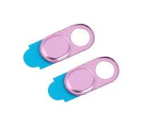 WESIEVYA Cache-caméra pour Tablette en Alliage D'aluminium, Pack 2pcs, Protection Caméra Facile à Retirer, Texture Métallique Élégante et Anti-Hacking pour Ordinateur Portable