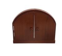 WESIEVYA Cache-prise de Porte Féérique en Bois Massif 22,5 X 18,5 Cm - Protection Électrique Sécurisée pour Interrupteurs Double - Plaque de Recouvrement Décorative Rustique Adaptée