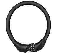 WESIEVYA Cadenas à Code Portable Antivol de Pneu Protection par Mot de Passe en Acier et Alliage de Zinc Léger et Facile à Transporter pour Vélo pour Sécuriser Votre Vélo
