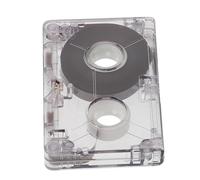 WESIEVYA Cassette Audio Vierge Vintage pour Bricolage Et Décoration, Matériau Plastique Solide, Format Mini, Accessoire Décoratif pour Bureau Et Salon, Couleur Noire Classique