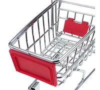 WESIEVYA Chariot De Supermarché Miniature pour Enfants De Rôle en étal avec Électroplaquage Caddie De Courses Coloré Couleur Aléatoire