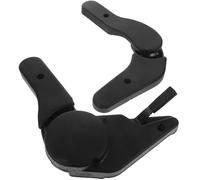 WESIEVYA Compatible Chaise de Course Noire Accessoire Léger en Métal et Abs Réglage de l'angle Dossier 180 Degrés pour Chaise de Gaming