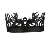 WESIEVYA Couronne Médiévale Pour Homme Coiffure Royale Pour Anniversaire Cosplay Pour Adultes