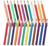 WESIEVYA Crayons de Couleur Écriture Super Lisse Portables Boîte de 24 en Bois pour Dessin et Peinture Étudiants en Vie Quotidienne L'école