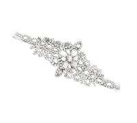 WESIEVYA Décorations Cheveux pour Brillant pour Fêtes Spéciales Accessoire Argenté Bandeau Orné Étincelantes Mariée et Danses