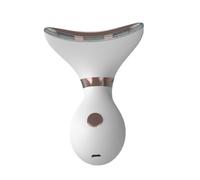 WESIEVYA Dispositif de Soin du Cou Blanc en Abs pour Raffermir et Éclaircir la Peau, Instrument de Beauté Anti-rides pour Visage et Cou