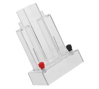 WESIEVYA Dispositif Électrolyse Eau pour Laboratoire Scolaire, Équipement Expérimental Compact Alimentation en Eau, Production Hydrogène et Oxygène, Accessoire pour Expériences Chimiques