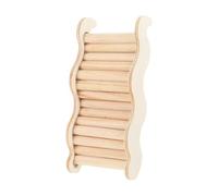 WESIEVYA Échelle pour Cage à Hamster en Bois, D’Escalade 1 Pièce | Souris et Hérisson, Empêche le Mordillage, Offre une Activité D’exercice, Apparence Délicate