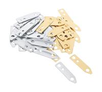 WESIEVYA Ensemble de 40 Bandes de Cuivre et Zinc pour Expériences Scientifiques, Électrodes Sûres et Pratiques pour Batterie Fruits et Pommes de Terre en École et Projets DIY