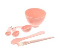 WESIEVYA Ensemble D'outils de Beauté 6 Pièces pour Masque Facial Bols de Mélange 2,5ml 5ml 15ml en Pp/pe Portable pour Soins Visage Femmes