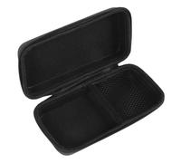 WESIEVYA Étui de Rangement Micro Rigide EVA Étanche Antichoc avec Poche Intérieure pour Câble Mallette Portable et Protection pour Microphone Noir