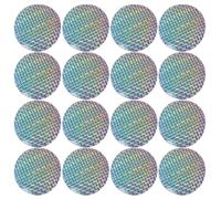 WESIEVYA Expulseur d'oiseaux Réfléchissant en PVC Argenté, Facile à Déchirer et Coller, 40 Pièces en 2 Sets pour Bateaux et Balcons, Protection Les Oiseaux