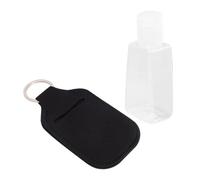 WESIEVYA Flacons Rechargeables 30 Ml Lot de 8, Porte-clés Pratique, Bouteille Vide en Néoprène pour, Usage Quotidien, Accessoires Légers et Portables