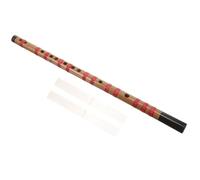 WESIEVYA Flûte en Bambou pour Débutants, Instrument de Musique Traditionnel Léger et Facile à Jouer Design Simple et Délicat, pour Différents Lieux