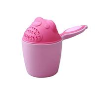 WESIEVYA Gobelet à Shampoing Bébé Mignon en Plastique Tasse de Rinçage Douchette Arroseur pour Shampoing Évitez pour Baignade Amusante 1 Pièce
