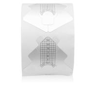 WESIEVYA Guide de Manucure en Aluminium Foil Forme à Clou en Papier pour Extension Rapide des Ongles, Facile à Utiliser, Salon de Beauté ou Usage Familial, 1 Rouleau