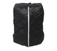 WESIEVYA Housse pour Chauffe-eau sans Réservoir Noir en Tissu Oxford avec Finition Mate, Protège les Rayures et Dissimule les Interfaces Exposées, pour Espaces Humides et Décoration
