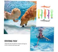 WESIEVYA Jeu de Plongée Garçon Fille Jouets Été Piscine Résistants Recherches Amusantes Requins et Marines pour Activités Aquatiques