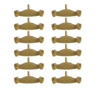 WESIEVYA Lot de 12 griffes de support d'épaule pour violon : pieds de support pour épaulette de violon compatibles avec les altos de tailles 1/10, 1/8 et 1/4. Pièces de rechange pour