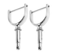 WESIEVYA Lot De 2 Dames De Nage pour Bateaux Support De Pagaie Support De Pagaie Verrous De Planche À De pour Bateau Pince sur Dames De Nage Ou De